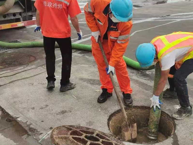 长沙梅溪湖管道疏通打孔 清理化粪池 疏通市政管道